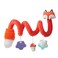 Manhattan Toy Travel  Comfort Fox Activity Spiral Baby Toy