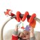 Manhattan Toy Travel  Comfort Fox Activity Spiral Baby Toy