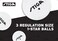 STIGA Classic Table Tennis Set 2Player Black and Red