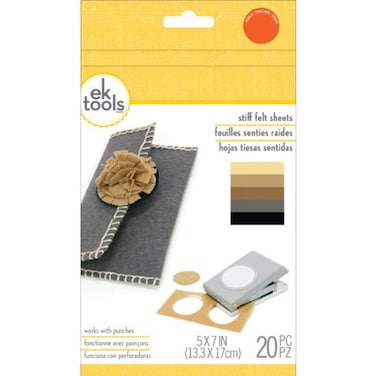 EK tools 5559013 Neutrals Felt Punch Material Pack