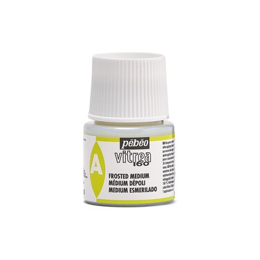Pebeo Vitrea 160 Glass Paint Frosting Medium 45 ml Bottle