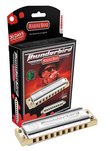 HOHNER Thunderbird Low Tuned Harmonica Key of C M2011BXLC