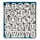 Ateco Alphabet Cookie Cutter SetWhite 2Inches