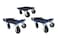 Shepherd Hardware 9298 Snowmobile Dolly Set 1000lb Load Capacity  Blue