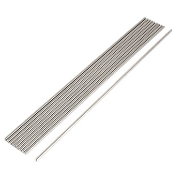 RC Car Helicopter Model Stainless Steel Axles Rod Bar 2mmx200mm 10 Pcs