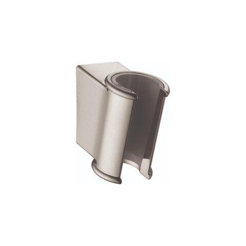 hansgrohe Easy Install Handheld Shower Head HolderClassic in Brushed Nickel 28324820