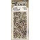Tim Holtz  Stencils Set 2  Five Item Bundle  Scribbles Splotches Bricked Crackle and Typo