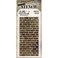 Tim Holtz  Stencils Set 2  Five Item Bundle  Scribbles Splotches Bricked Crackle and Typo