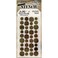 Tim Holtz  Stencils Set 2  Five Item Bundle  Scribbles Splotches Bricked Crackle and Typo