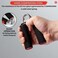 Boldfit Hand Grip Strengthener with Foam Handle Hand Gripper for Men  Women for Gym Workout Hand Exercise Equipment to Use in Home for Forearm Exercise Finger Exercise Power Gripper RedBlack