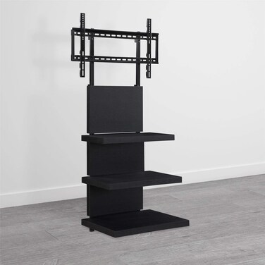 Ameriwood Home Elevation TV Stand for TVs 60 Wide Black