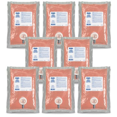 GOJO NXT SPA BATH Body  Hair Shampoo Floral Fragrance 1000 mL Refill for GOJO NXT PushStyle Dispenser Pack of 8  215208