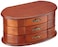 MusicBox Kingdom 16055 Wooden Ballerina Musical Jewelry Box Playing Bolero