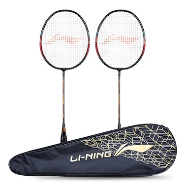 LiNing XP60IV Strung Aluminum Badminton Racket with Free Head Cover