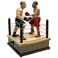 Design Toscano Battling Boxers Die Cast Iron Mechanical Coin Bank Full Color