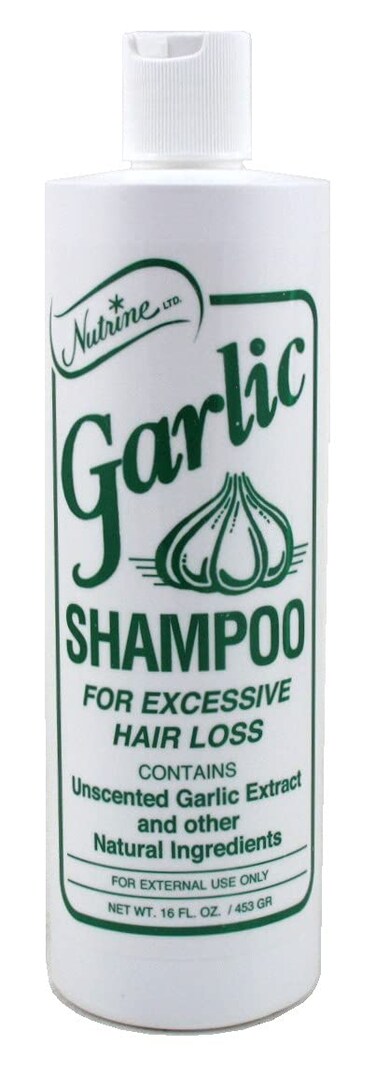 Nutrine Garlic Shampoo 16 oz Unscented 3Pack
