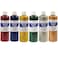 Constructive Playthings Washable Tempura Glitter Paint Set of 6 MultiColor Ages Three and Up