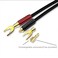 Choseal HiFi OCC Single Crystal Copper Speaker Cable Y Plug Compatible StereoSpeakerAmplifier82ft  25m
