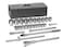 GEARWRENCH 27 Pc 34 Drive 12 Pt Standard Mechanics Tool Set SAE  80880