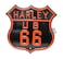 HarleyDavidson Route 66 Embossed Steel Street Sign