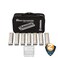 Hohner Accordions 15017 Bluesband Harmonica 7Piece Set with Carrying Case Chrome