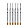 Monteverde Medium Ballpoint Refill For Parker Ballpoint Pens 6Pack Brown P133BN