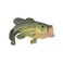 Bass Silicone Fish Mold A207 by First Impressions Molds