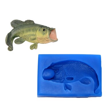 Bass Silicone Fish Mold A207 by First Impressions Molds