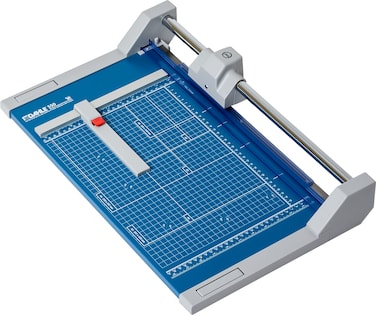 Dahle 550 Professional Rolling Trimmer 1418 Cut Length 20 Sheet Capacity SelfSharpening Automatic Clamp German Engineered Paper Cutter