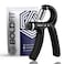 Boldfit Adjustable Hand Grip Strengthener Hand Gripper for Men  Women for Gym Workout Hand Exercise Equipment to Use in Home for Forearm Exercise Finger Exercise Power Gripper 540 Kg Black
