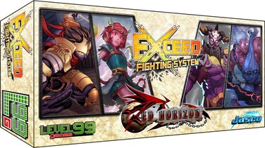 Level 99 Games Exceed Fighting System Red Horizon Satoshi  MeiLien Vs Baelkhor  Morathi Board Game