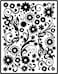 Spellbinders Impressabilities Template to EmbossDeboss Flowers
