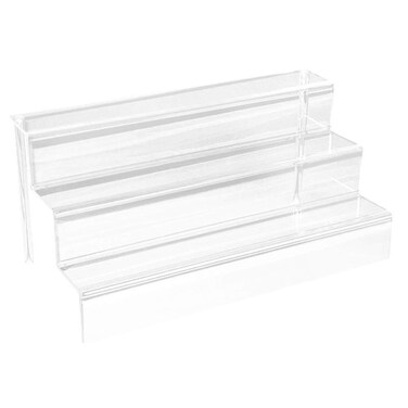 Clear Acrylic Display Riser Stand  18 x 9 x 9