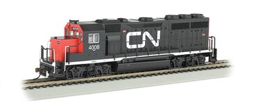 Bachmann Industries EMD GP40 DCC Equipped Locomotive CN 4008 HO Scale Train Car