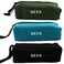 3 PCS Small Portable Canvas Zipper Bag Multipurpose Tool Pouch Tote Bags Storage Organizer with Hanging Loop Fit Pliers Screwdrivers Nut Drivers Gifts for MomDad GJB05
