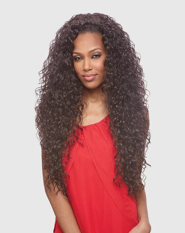 Vanessa Express Synthetic Hair Half Wig Super Weave Las Mogan