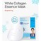 DERMAL White Collagen Essence Full Face Facial Mask Sheet 23g Pack of 10