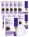 DERMAL White Collagen Essence Full Face Facial Mask Sheet 23g Pack of 10