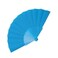 eBuyGB Pack of 10 Handheld Pretty Fan Wedding Favour and Accessory Blue