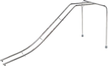 FLAGHOUSE  Chrome Bowling Ball Ramp  Freestanding  Lightweight  Portable  DisabilityFriendly