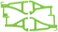 RPM Front Upper and Lower AArms for Traxxas Mini 116 ERevo Green