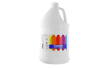 PRO ART Liquid Tempera Paint 1 Gallon 128 fl oz 378 L White