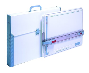 KohINoor Portable Studio Drawing Board with Carrying Case 1434 x 1912 Inches 1 Each 25434 BLUE