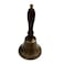 INsideOUT Large Solid Brass School Bell wWood Handle  School Bell