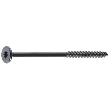FastenMaster FMHLGM412250 HeadLOK HeavyDuty Flathead Fastener 412 Inches 250CountBlack