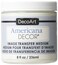 DecoArt Image Transfer Medium Paint 8Ounce Clear