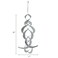 In the Breeze Mylar Spinner Silver Sparkle Spin Quartet  32 Long