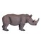 MOJO White Rhinoceros Rare Realistic International Wildlife Hand Painted Toy Figurine