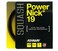 Ashaway Powernick Squash 19g Black String  Black