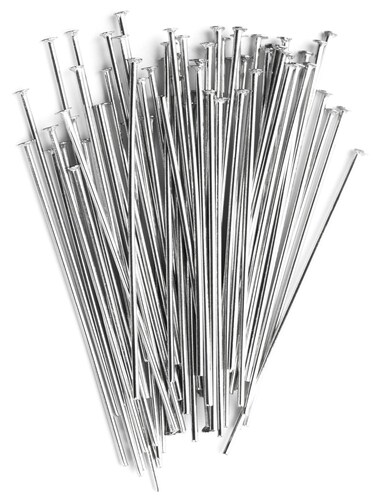 Cousin DIY 35mm Stainless Steel Silver Head Pins  55pc